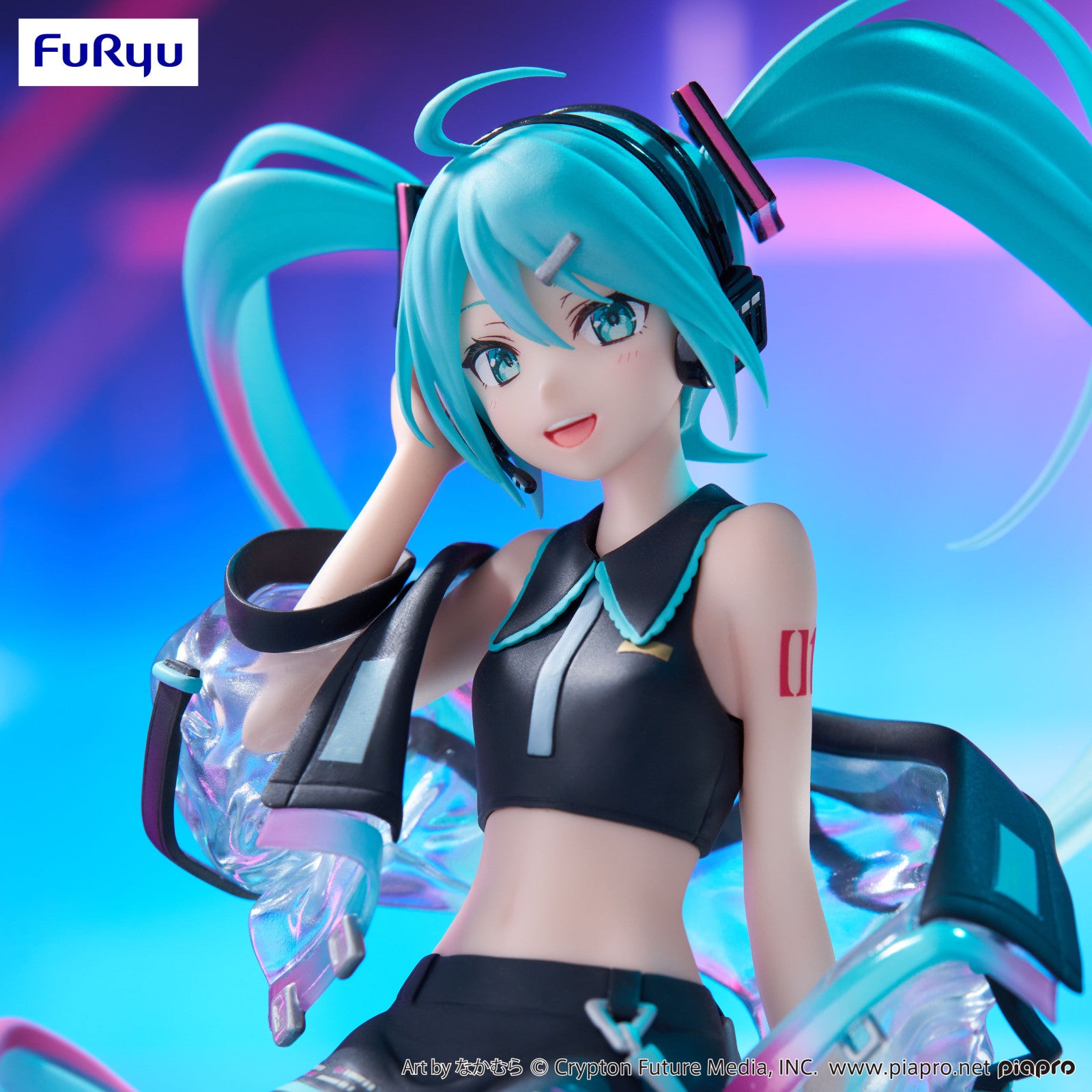 PRE ORDER Hastune Miku: NOODLE STOPPER FIGURE - Neon Cyber