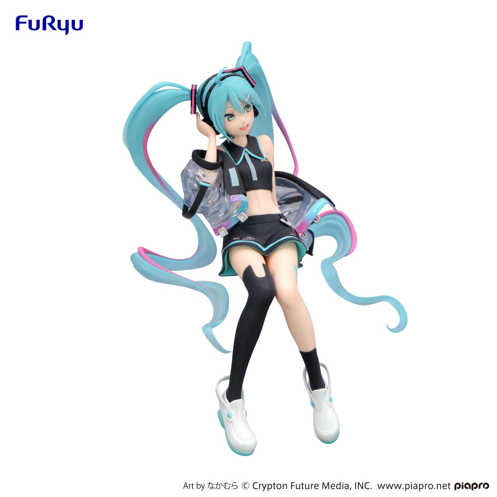 PRE ORDER Hastune Miku: NOODLE STOPPER FIGURE - Neon Cyber