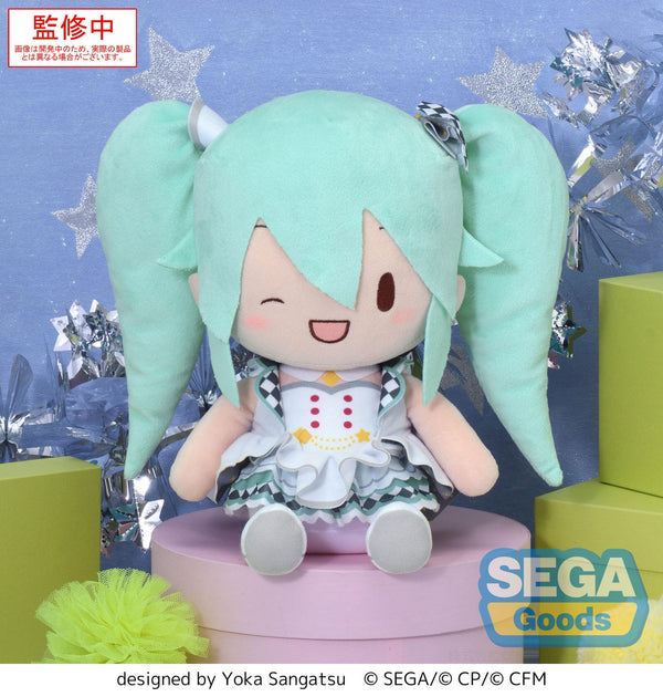 PRE ORDER Hatsune Miku Colorful Stage! FUWAPETIT L SIZE PLUSH - Stage Sekai Miku