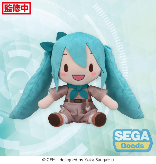 PRE ORDER Hatsune Miku: FUWA PETIT M SIZE PLUSH - Hatsune Miku Going Out Series (Zoo Version)