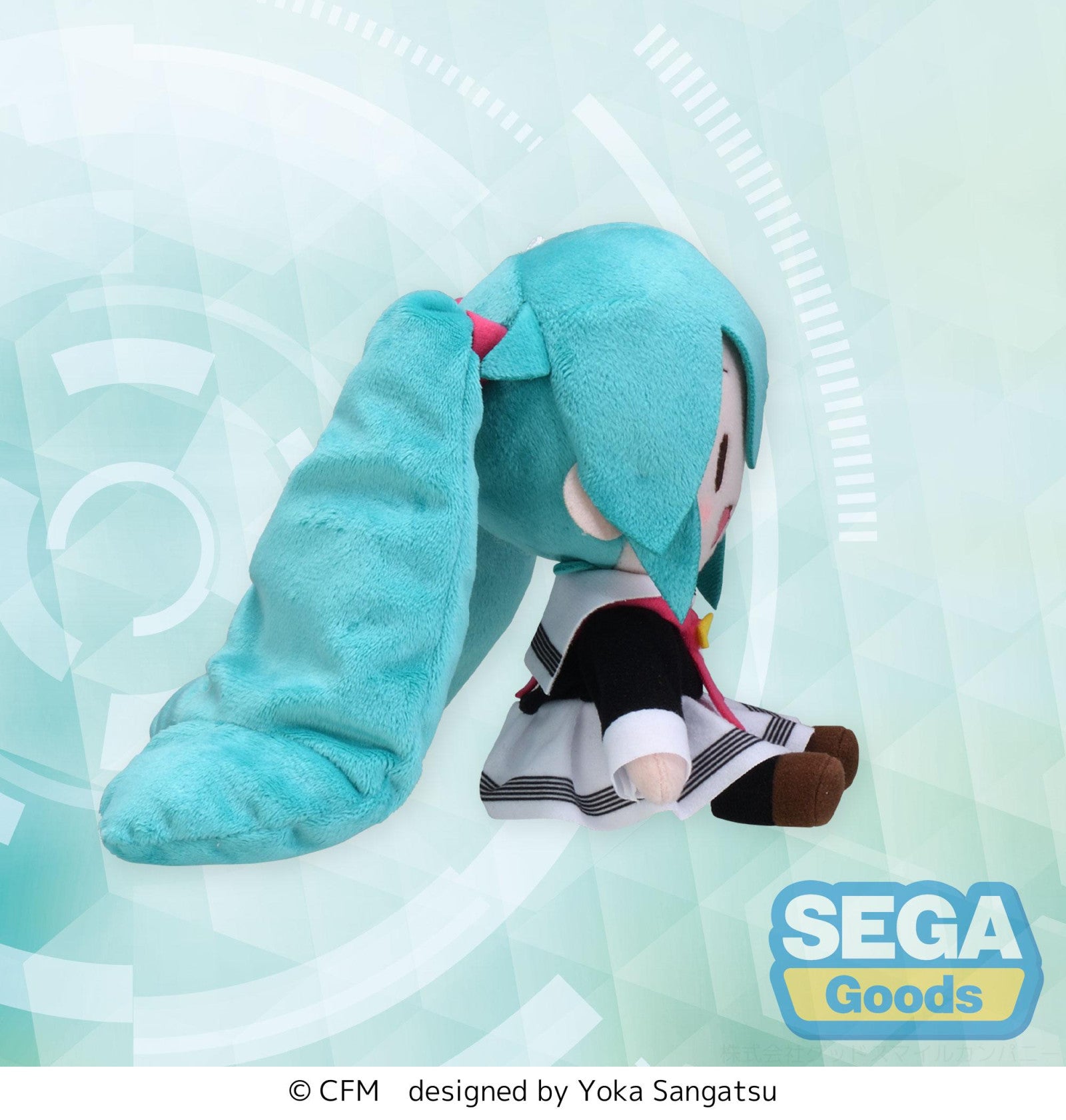 PRE ORDER Hatsune Miku: FUWA PETIT MINI PLUSH - Uniform Miku