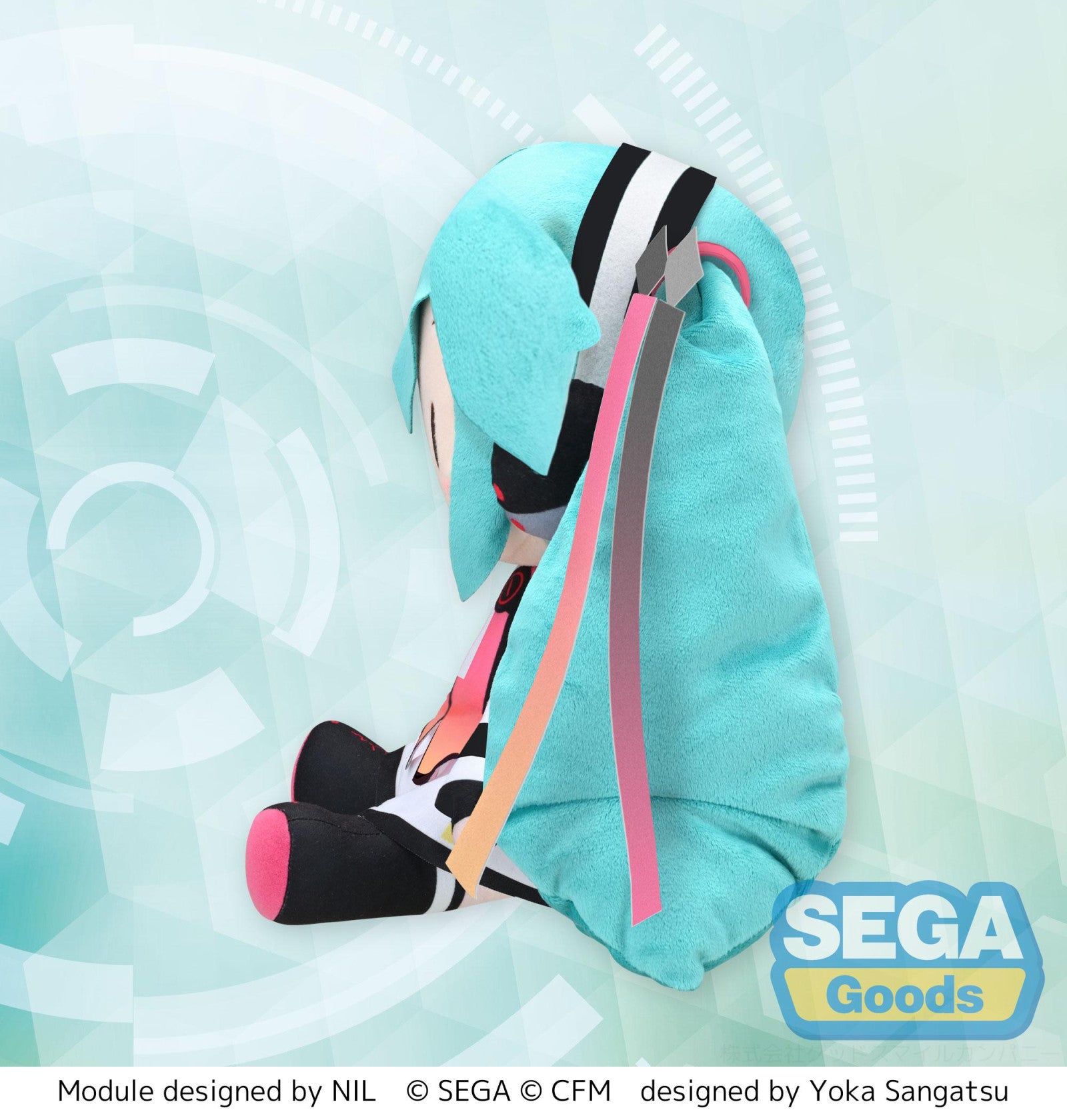 Hatsune Miku -Project DIVA- X SEGA fuwa petit L Plush DE:MONSTAR Hatsune Miku -Project DIVA- X SEGA fuwa petit L Plush DE:MONSTAR