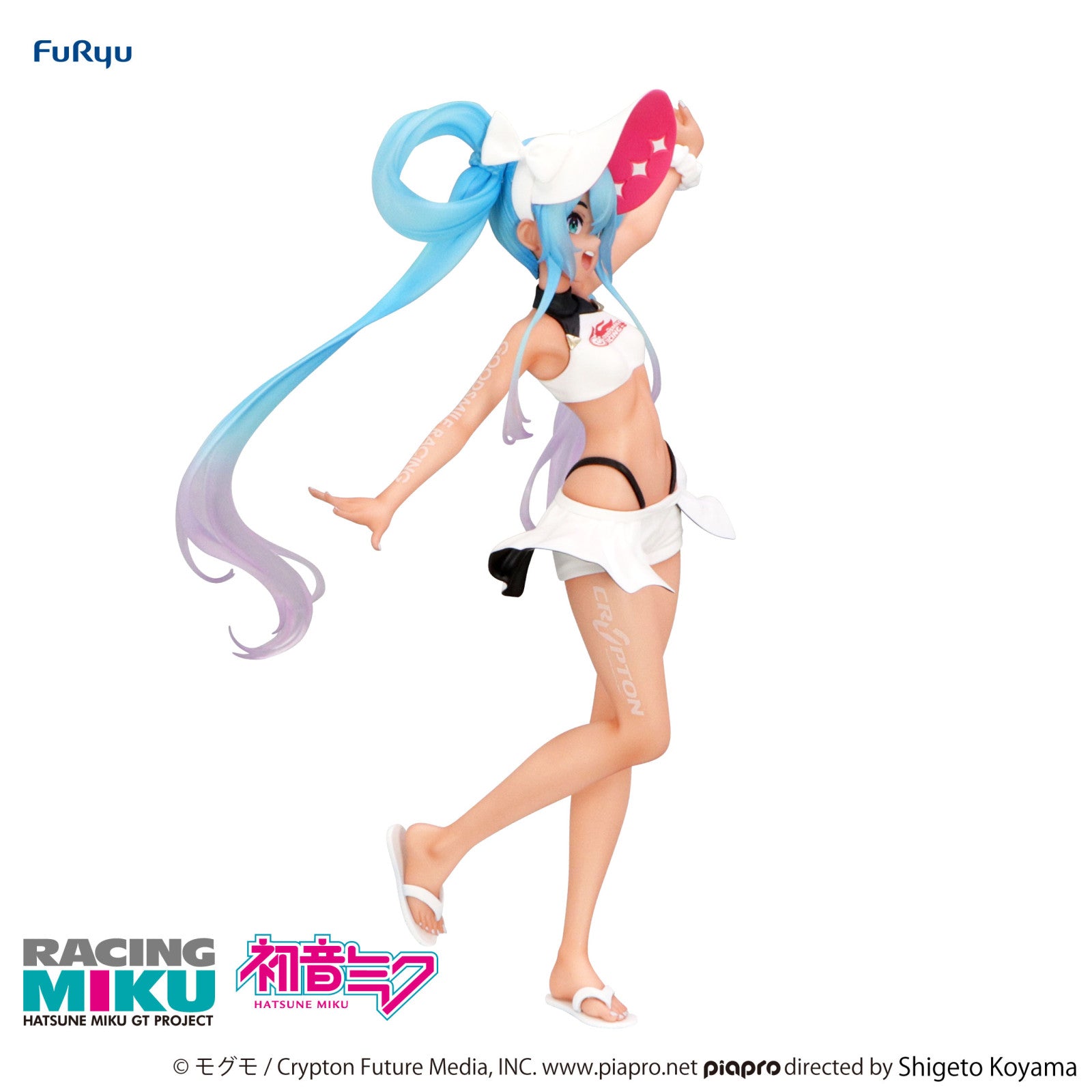 PRE ORDER Hatsune Miku GT Project: TRIO TRY IT FIGURE - Racing Miku 2024 (Summer Holiday Version)