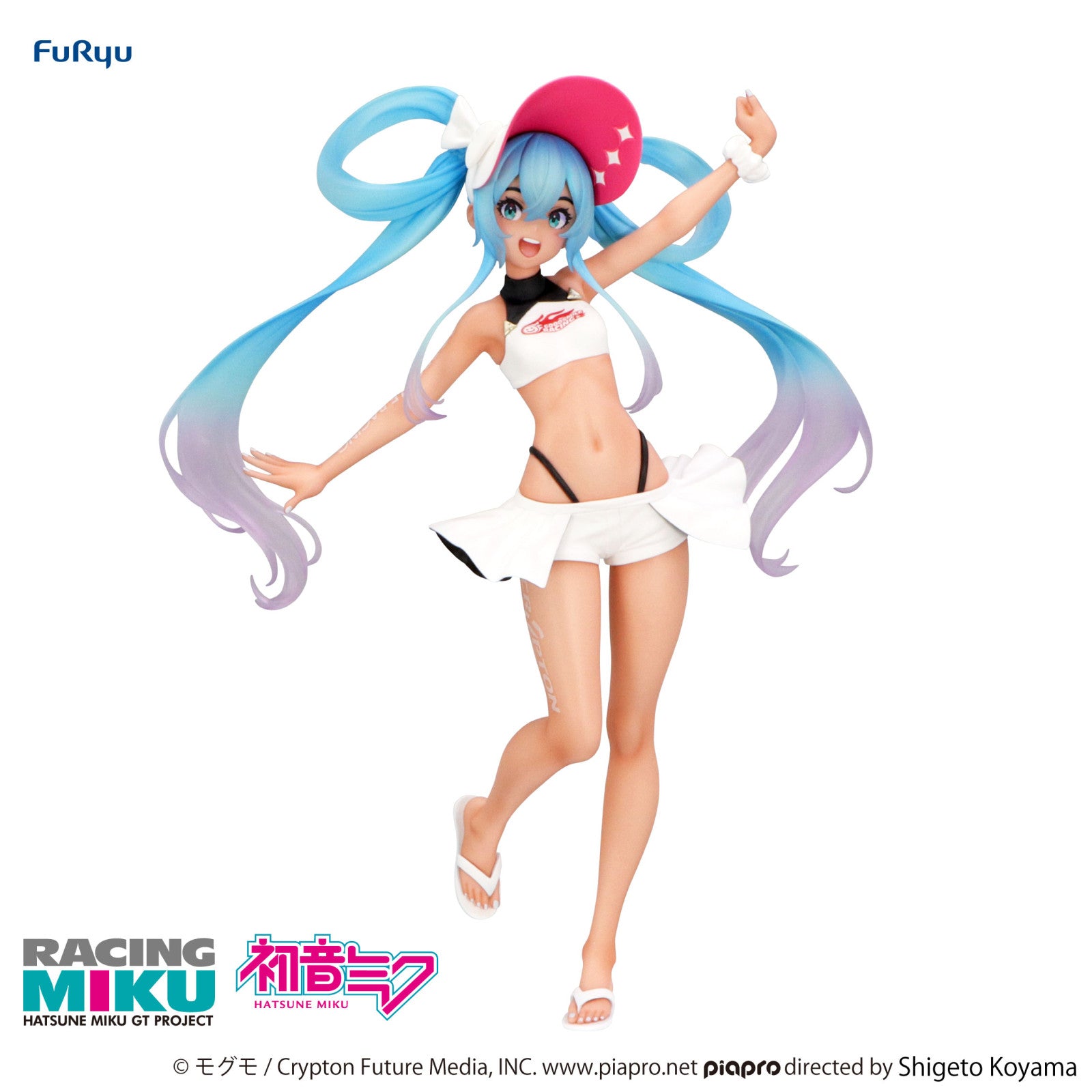 PRE ORDER Hatsune Miku GT Project: TRIO TRY IT FIGURE - Racing Miku 2024 (Summer Holiday Version)