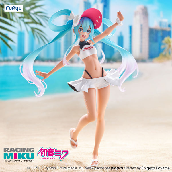 PRE ORDER Hatsune Miku GT Project: TRIO TRY IT FIGURE - Racing Miku 2024 (Summer Holiday Version)