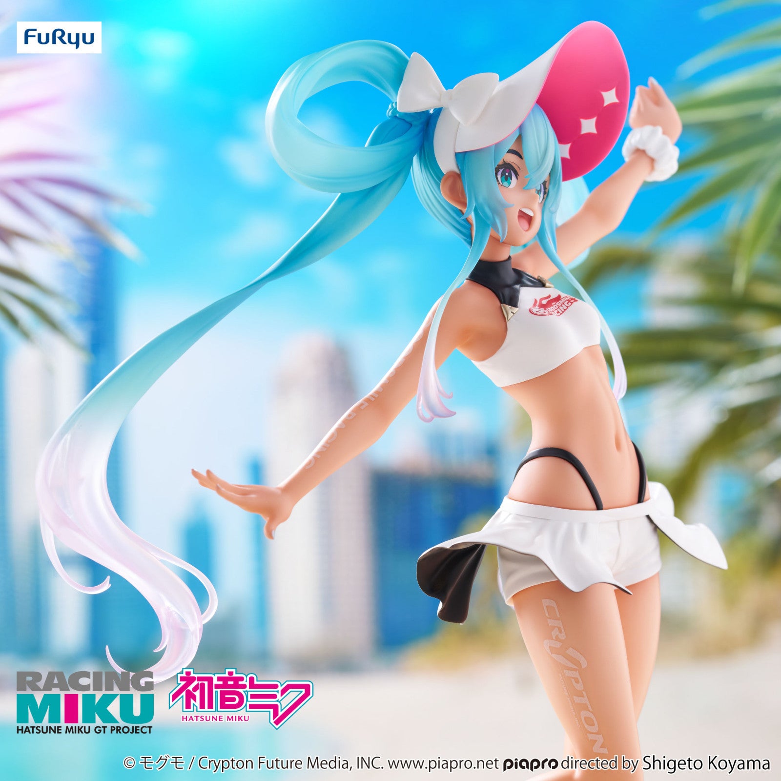 PRE ORDER Hatsune Miku GT Project: TRIO TRY IT FIGURE - Racing Miku 2024 (Summer Holiday Version)