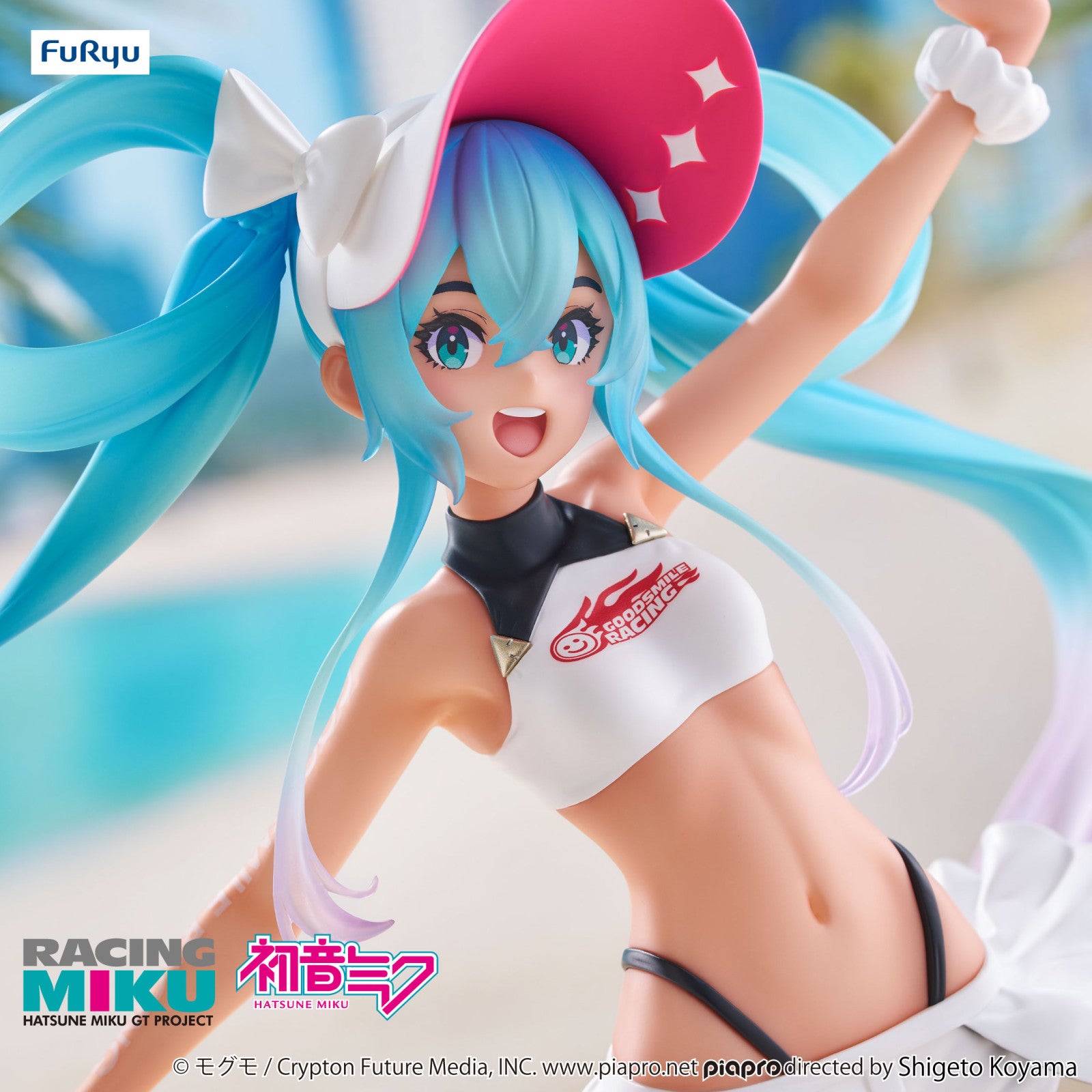 PRE ORDER Hatsune Miku GT Project: TRIO TRY IT FIGURE - Racing Miku 2024 (Summer Holiday Version)