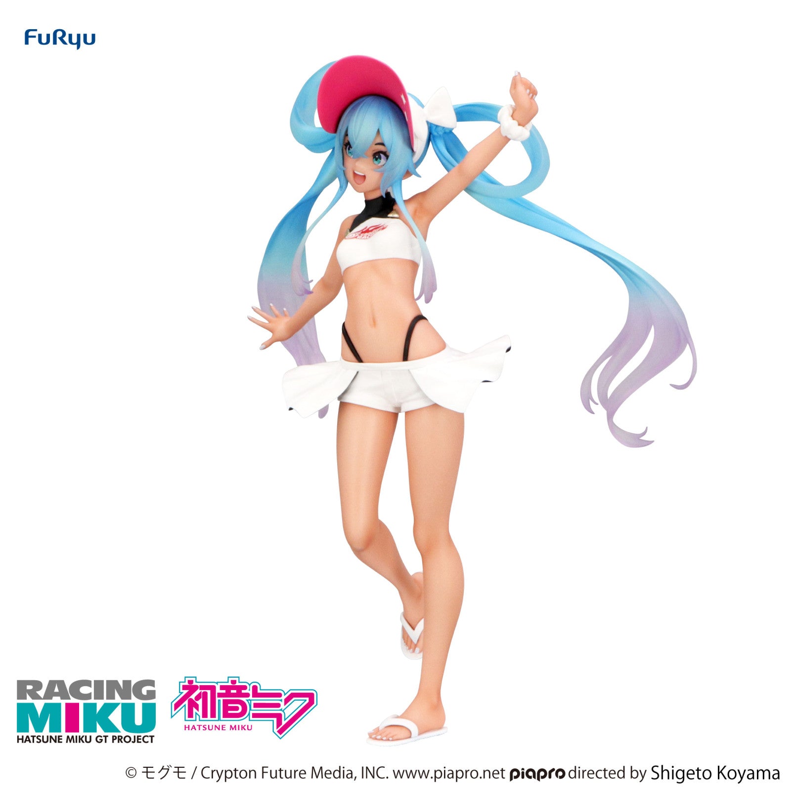 PRE ORDER Hatsune Miku GT Project: TRIO TRY IT FIGURE - Racing Miku 2024 (Summer Holiday Version)
