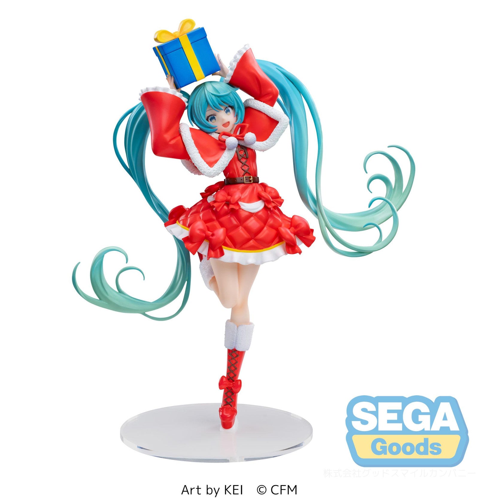 PRE ORDER Hatsune Miku: LUMINASTA FIGURE - Christmas Miku 2024