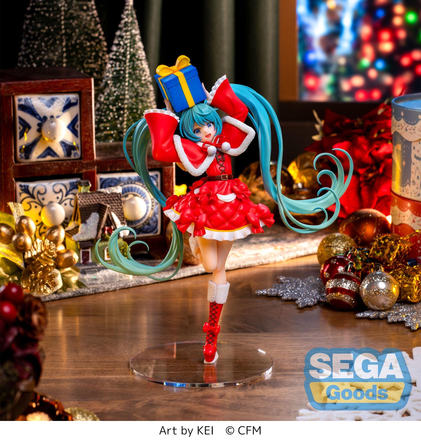 PRE ORDER Hatsune Miku: LUMINASTA FIGURE - Christmas Miku 2024