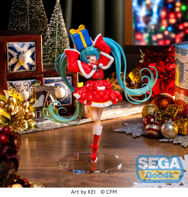 PRE ORDER Hatsune Miku: LUMINASTA FIGURE - Christmas Miku 2024