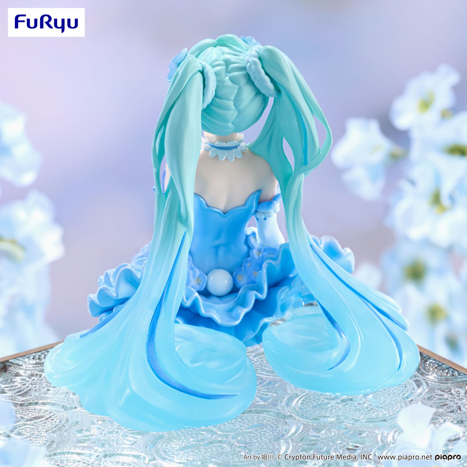 PRE ORDER Hatsune Miku: NOODLE STOPPER FIGURE - Flower Fairy Nemophila (Pale Blue Colour Version)