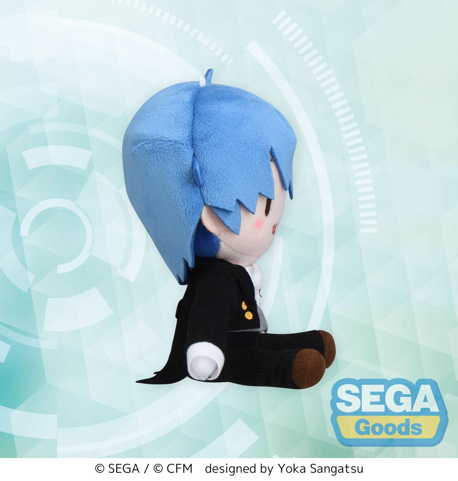 PRE ORDER Hatsune Miku Project DIVA Arcade Future Tone: FUWA PETIT MINI PLUSH - Kaito (Butler Version)