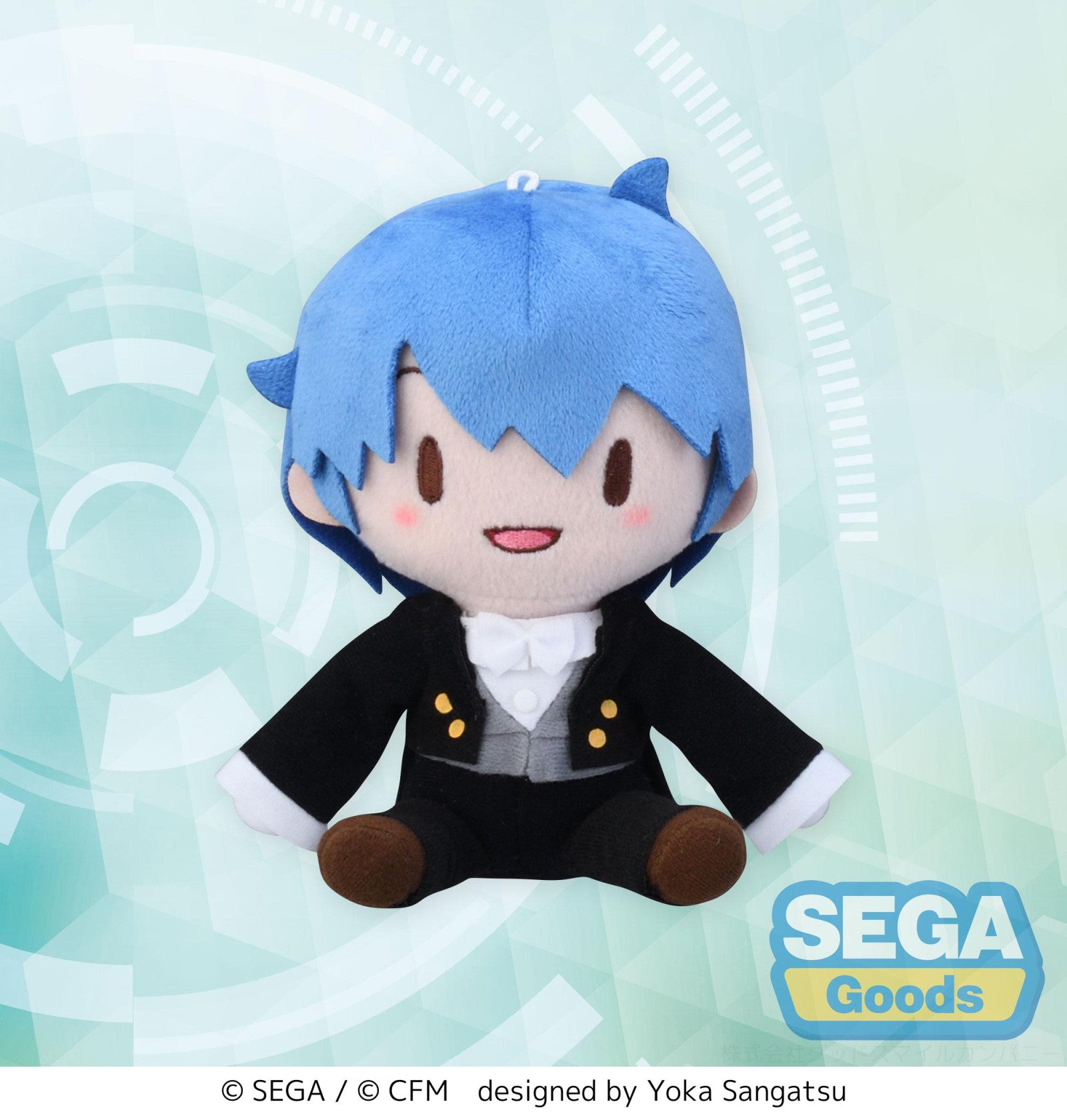 PRE ORDER Hatsune Miku Project DIVA Arcade Future Tone: FUWA PETIT MINI PLUSH - Kaito (Butler Version)