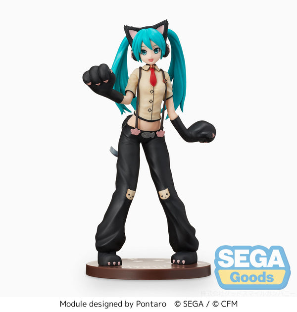 PRE ORDER Hatsune Miku Project Diva Arcade Future Tone: SPM FIGURE - Hatsune Miku Kitty Cat