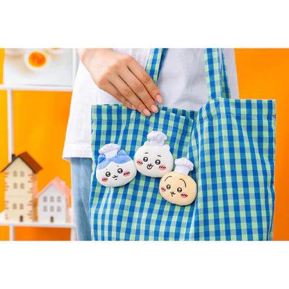 Chiikawa: PLUSH BADGE 3 PIECE SET  - Restaurant Cook