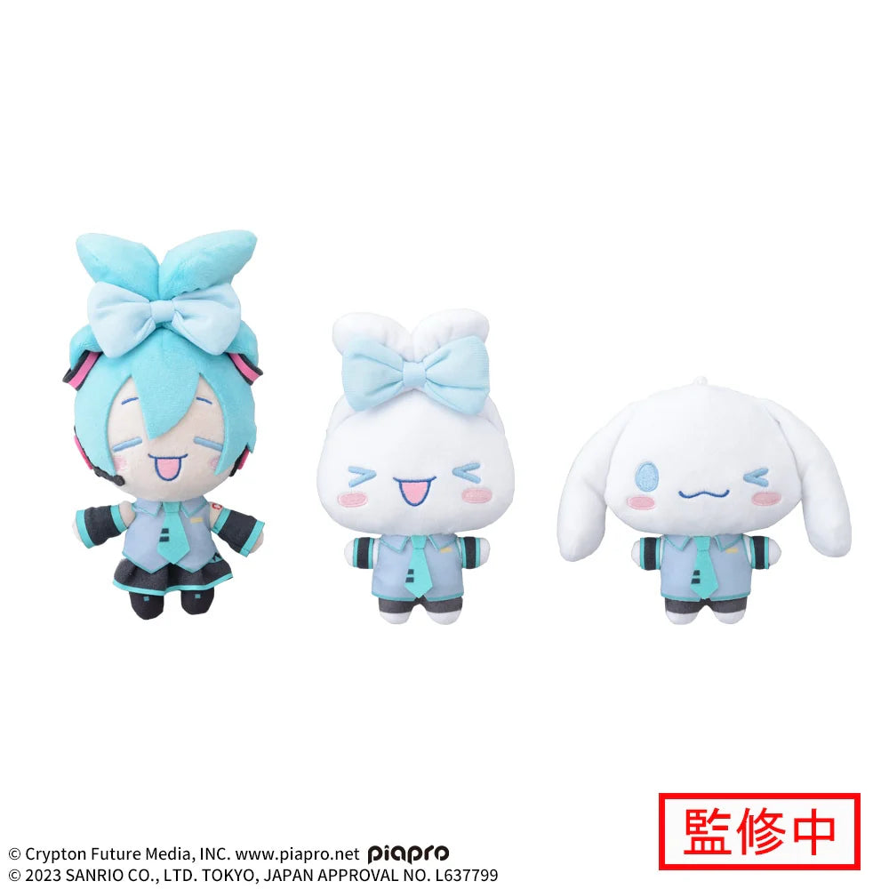 Hatsune Miku X Cinnamoroll: MASCOT PLUSHIES