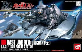 PRE ORDER - 1/144 HGUC Base Jabber Unicorn Ver. Gundam