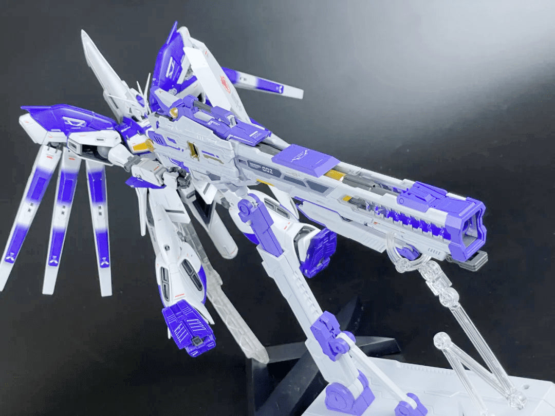 Heavy-Duty Blast Electromagnetic Rail Gun - Model Kit (Purple Version)