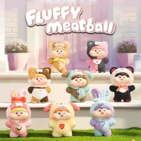 Fluffy Meatball Plush Blind Box