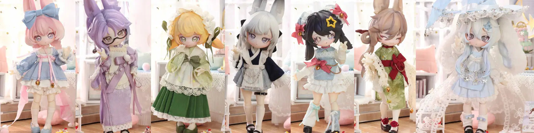 Inedible Doll: BALL JOINT DOLL BLIND BOX - Moon Jump Time Bunny Series