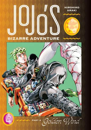 Manga: Jojo's Bizarre Adventure : Part 5--Golden Wind, Vol. 8