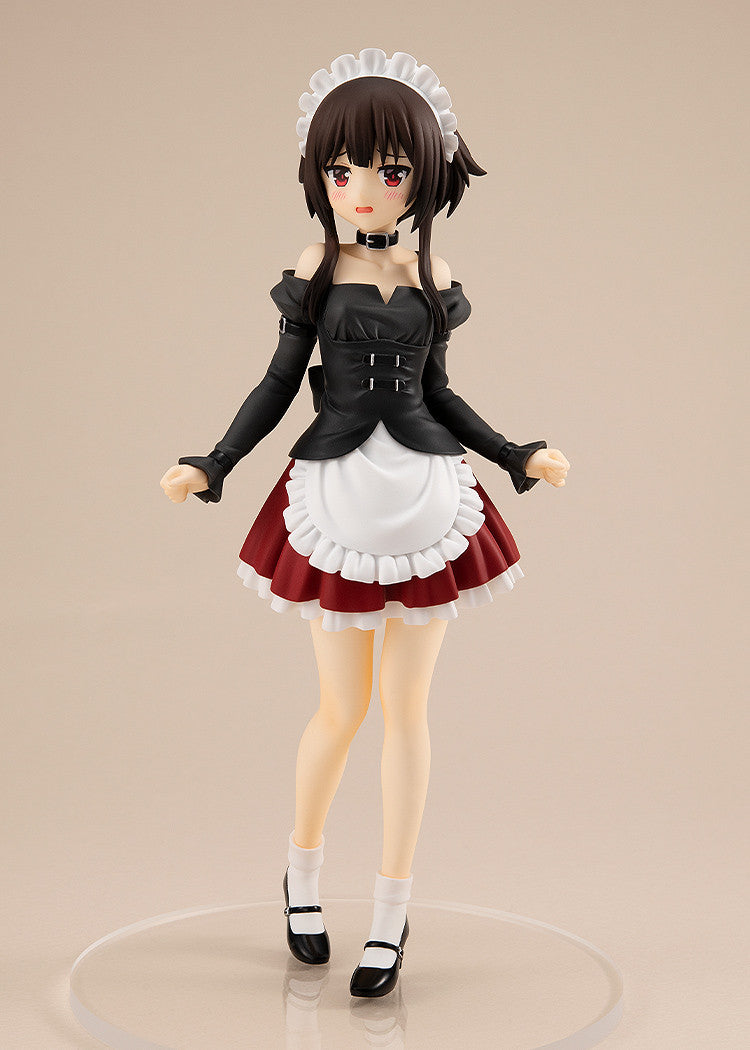 PRE ORDER Kono Subarashii Sekai Ni Bakuen Wo! L SIZE POP UP PARADE - Megumin (Part Time Job Uniform Version)