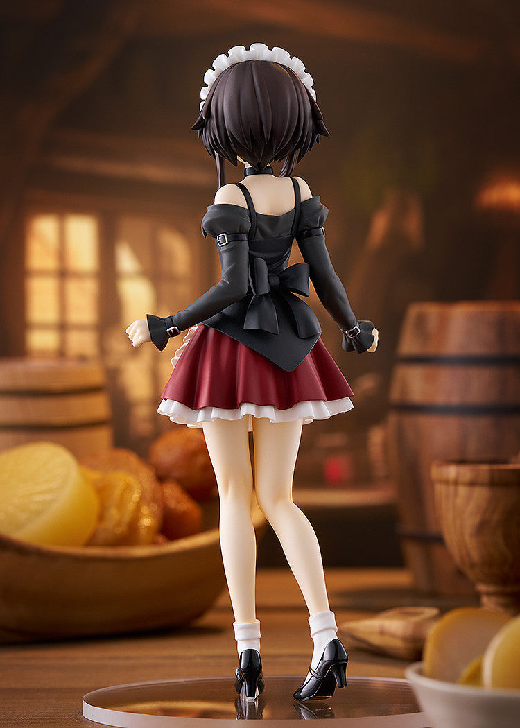 PRE ORDER Kono Subarashii Sekai Ni Bakuen Wo! L SIZE POP UP PARADE - Megumin (Part Time Job Uniform Version)