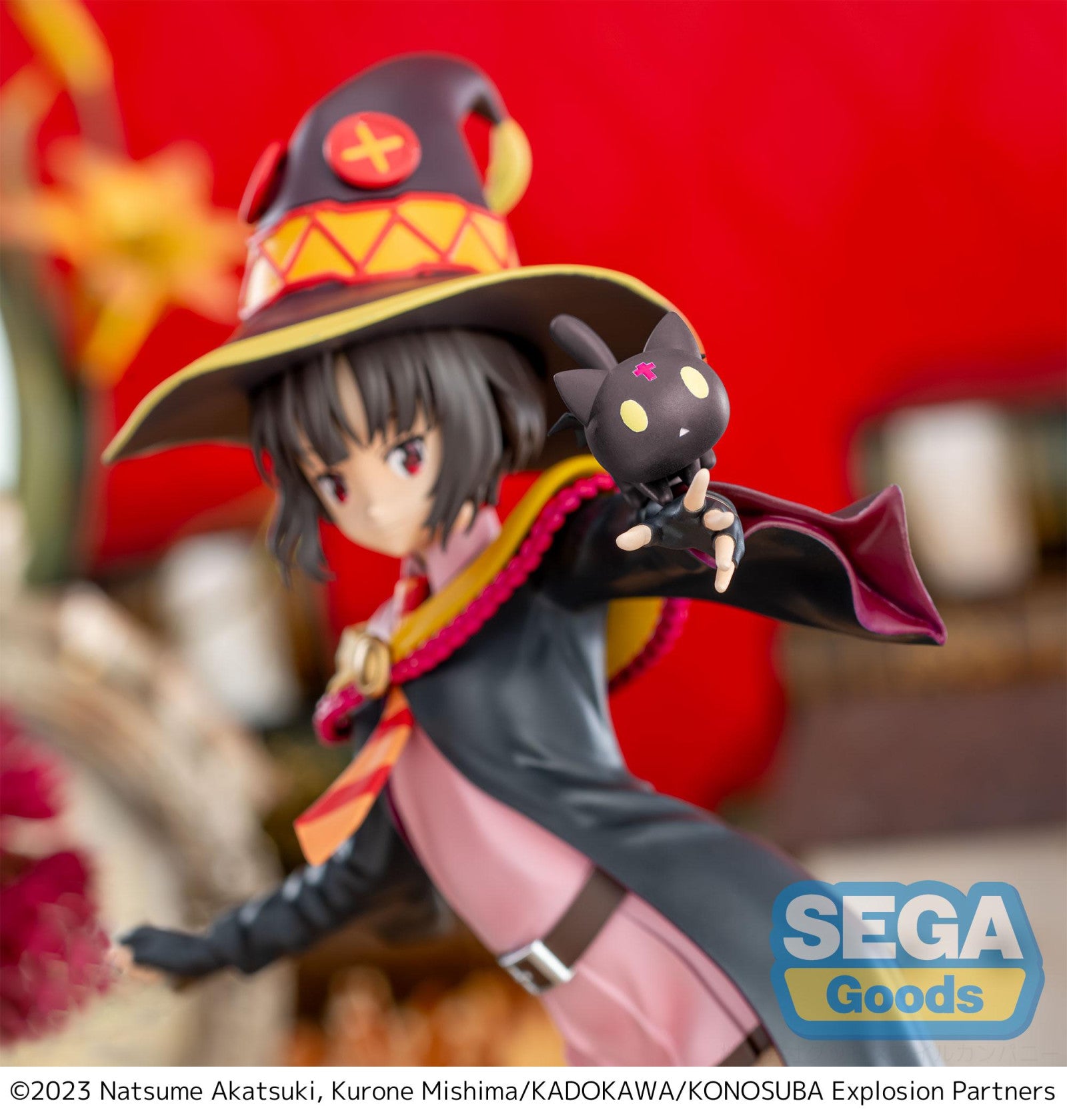 PRE ORDER Konosuba an Explosion on this Wonderful World! LUMINASTA FIGURE - Megumin with Chomusuke