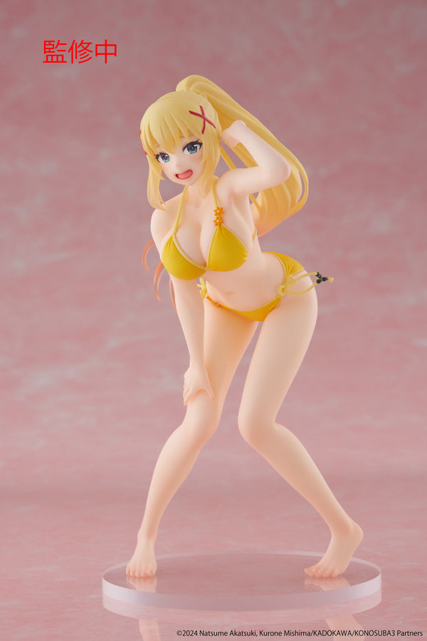 PRE ORDER KonoSuba Gods Blessing on This Wonderful World! COREFUL FIGURE - Darkness (Swimwear Version)