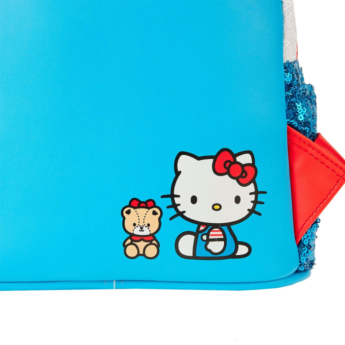 Sanrio - Hello Kitty Sequin 10" Faux Leather Mini Backpack