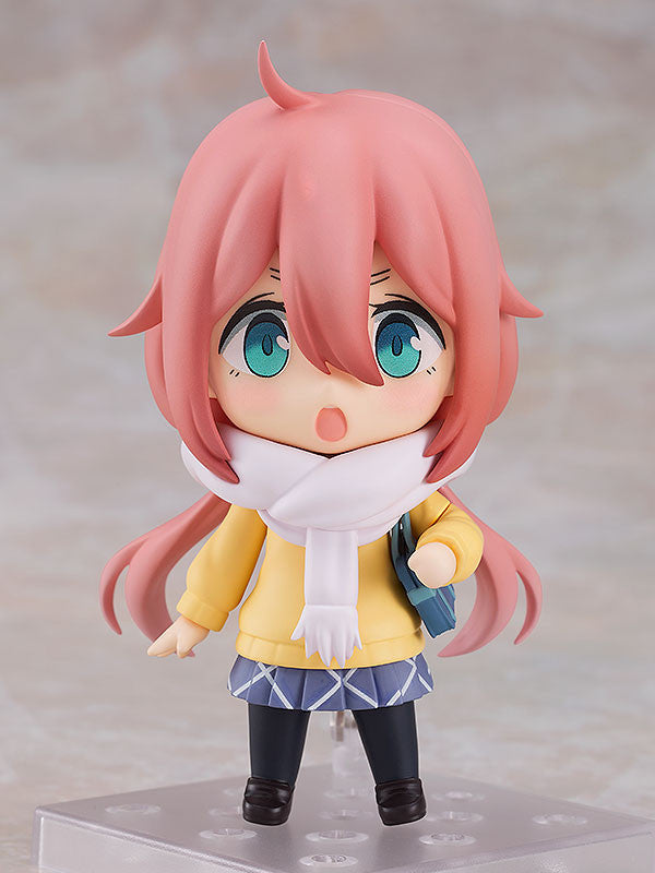 Laid-Back Camp Nendoroid Nadeshiko Kagamihara School Uniform Version