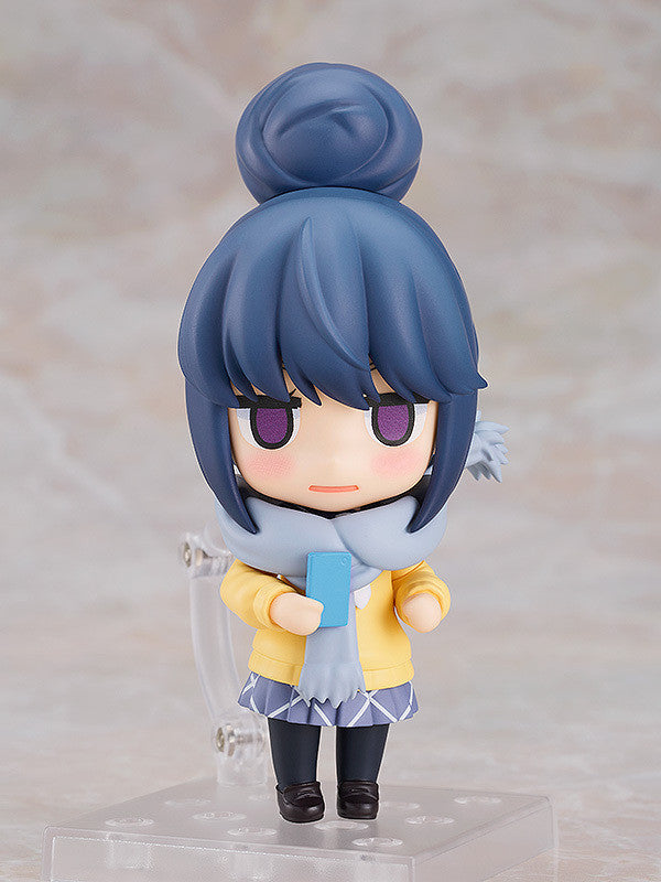 Laid-Back Camp Nendoroid Rin Shima School Uniform Version