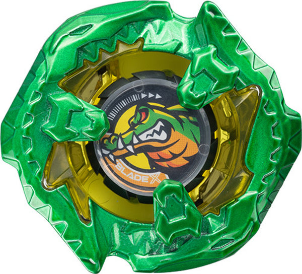 TAKARA TOMY Croc Crunch 2-60Q Emerald Beyblade X Booster BX-00