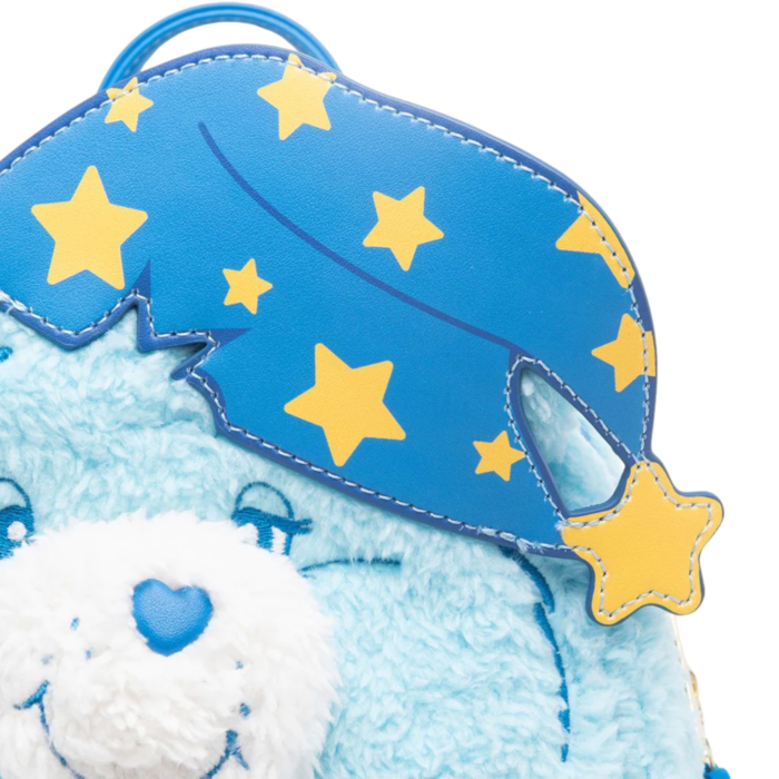 Care Bears - Bedtime Bear Plush Cosplay 10" Faux Leather Mini Backpack