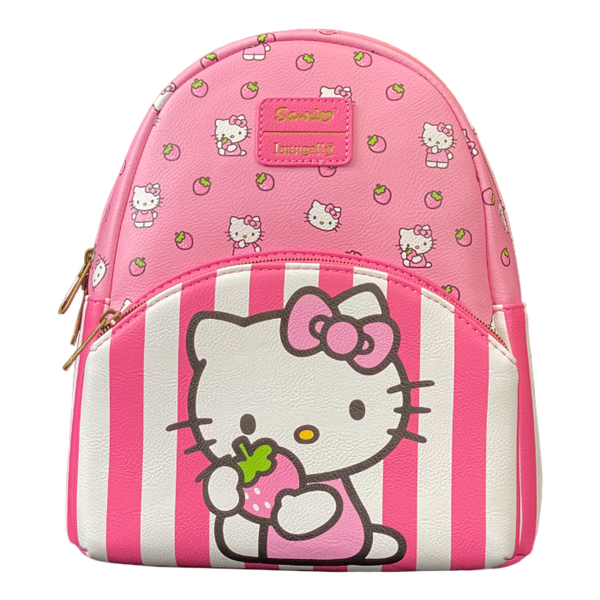 Sanrio - Hello Kitty Fruit 10" Faux Leather Mini Backpack