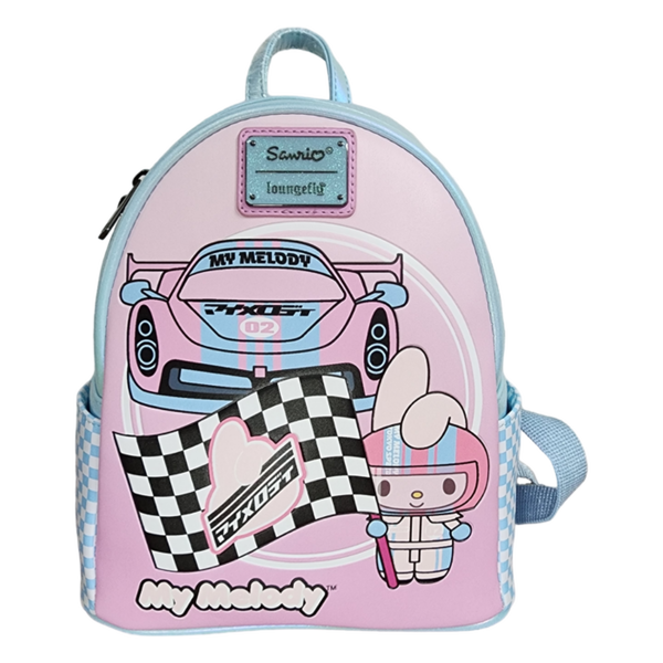 Sanrio - My Melody Tokyo Speed Scene 10" Faux Leather Mini Backpack