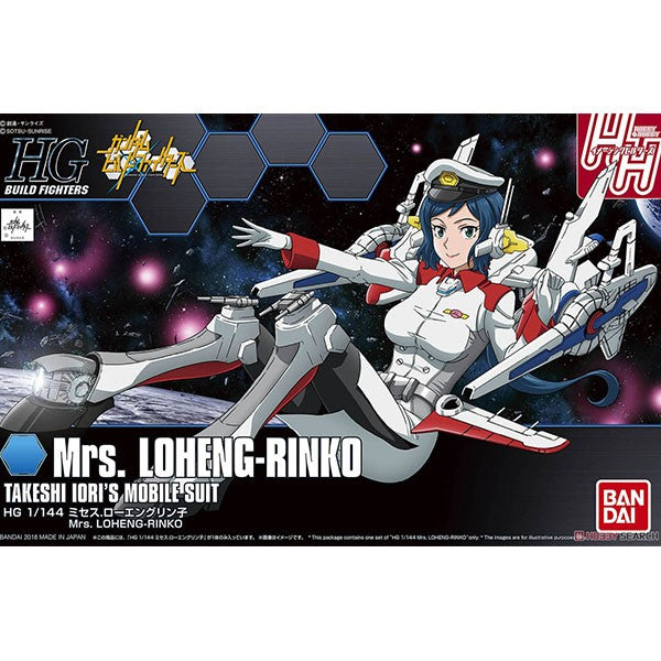 Mobile Suit Gundam HGBF 1/144 Model Kit Mrs. Loheng-Rinko