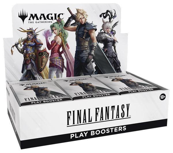 Magic the Gathering Final Fantasy Play Boosters Box (30 Boosters)