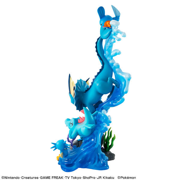 MegaHouse G.E.M. EX Pokemon Water Type/Dive To Blue PVC Figure