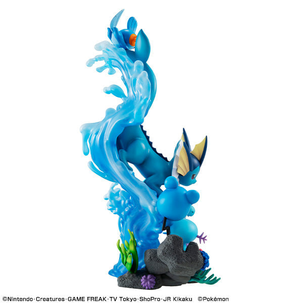 MegaHouse G.E.M. EX Pokemon Water Type/Dive To Blue PVC Figure