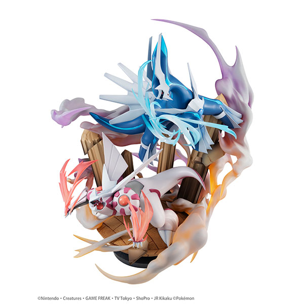 Megahouse G.E.M. EX Series Pokemon Dialga & Palkia PVC Figure