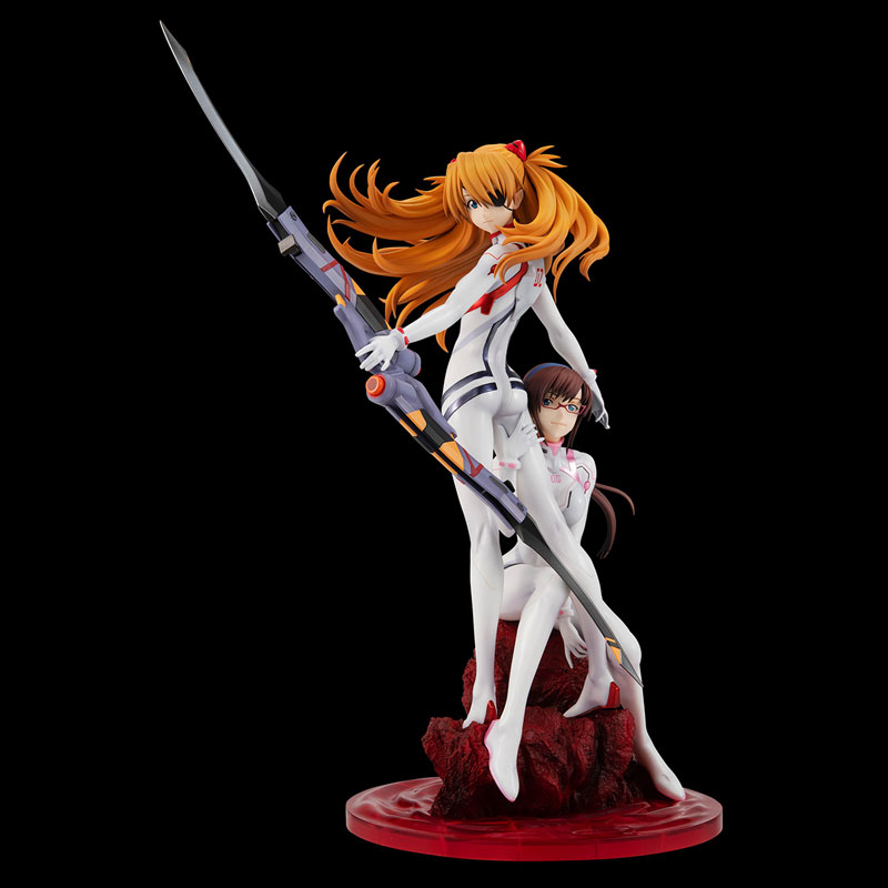 Neon Genesis Evangelion: Shikinami Asuka Langley & Makinami Mari Illustrious (3.0+1.0) Thrice Upon a Time G.E.M. PVC Figure by MegaHouse