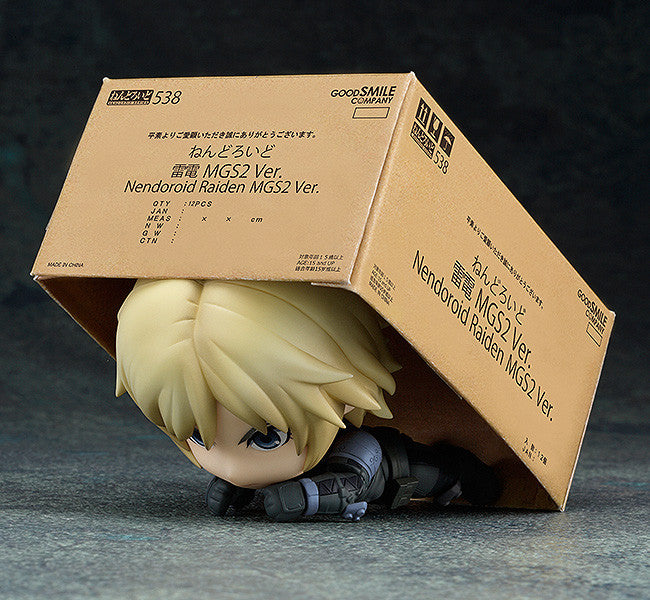 PRE ORDER Metal Gear Solid 2 Sons of Liberty: NENDOROID - Raiden (MGS2 Version)