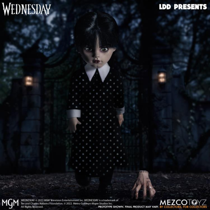 Wednesday (2022) - Wednesday Addams LDD Presents 10” Living Dead Doll