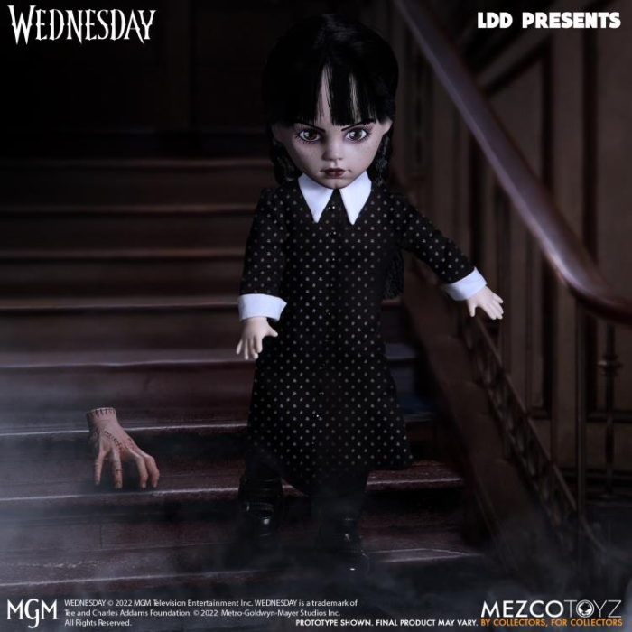 Wednesday (2022) - Wednesday Addams LDD Presents 10” Living Dead Doll