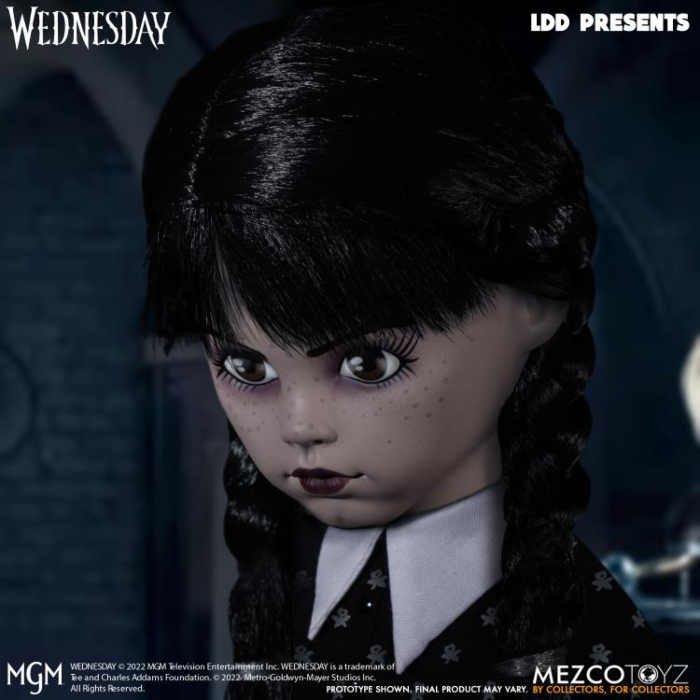 Wednesday (2022) - Wednesday Addams LDD Presents 10” Living Dead Doll