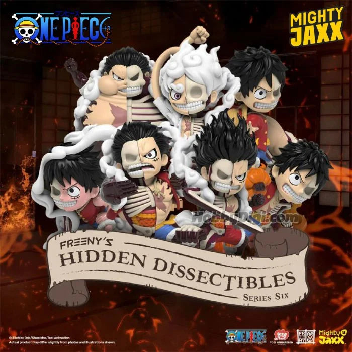 One Piece: DISSECTIBLES BLIND BOX - Luffy Series 6 ( Random for single)