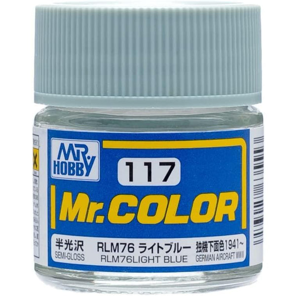 Mr Color Semi Gloss RLM76 Light Blue C117