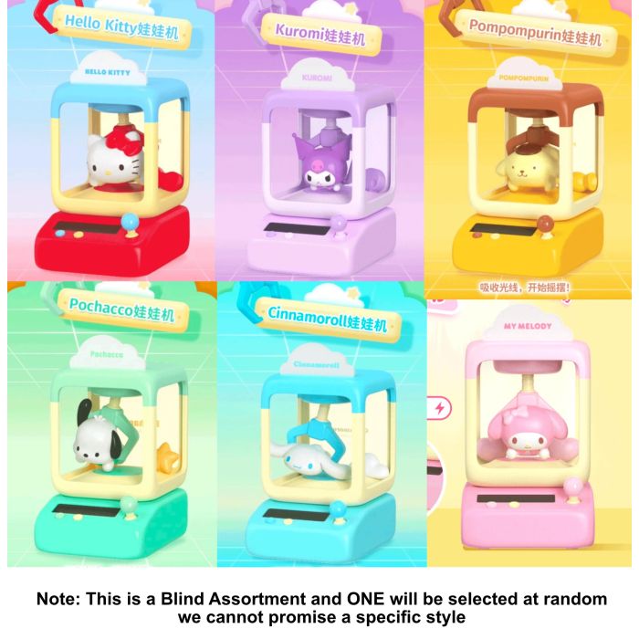 Moetch Sanrio Wobble Doll Claw Machine Series Blind Box